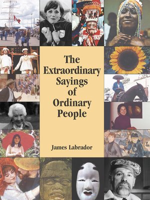 cover image of The Extraordinary Sayings of Ordinary People